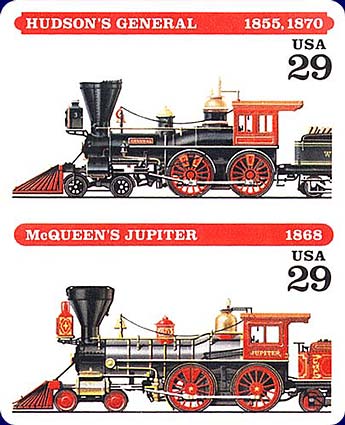 steam trains illustration